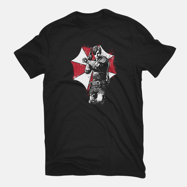 R.P.D. Police Officer-womens basic tee-DrMonekers