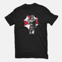R.P.D. Police Officer-womens basic tee-DrMonekers