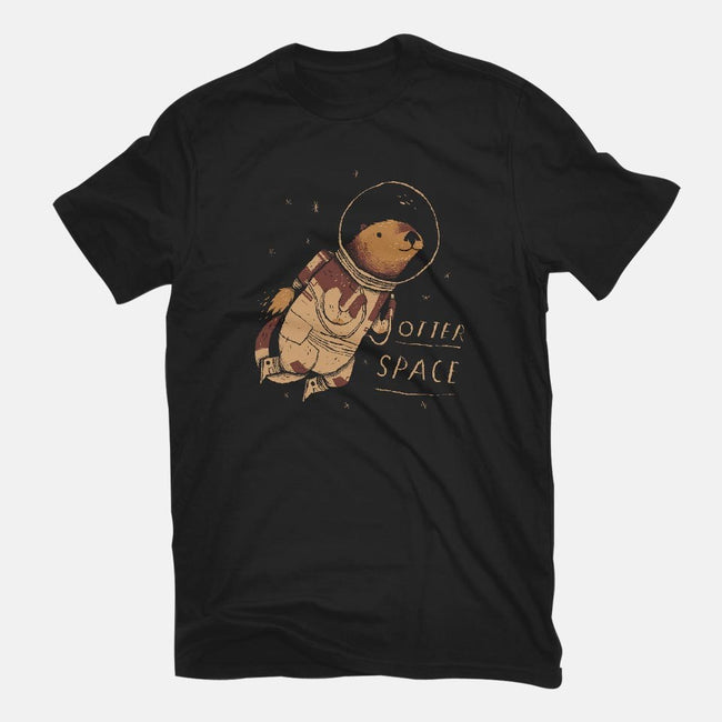Otter Space-womens fitted tee-louisros