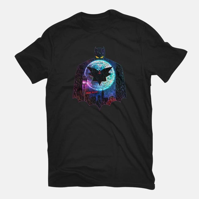A Dark Night Of Laughter-womens fitted tee-danielmorris1993