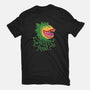 Feeeeeed Me-womens basic tee-DinoMike