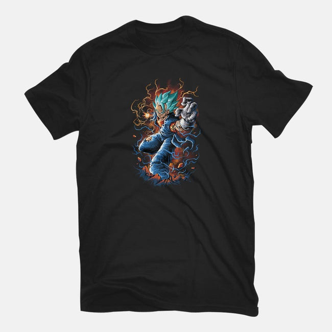 Vegito-womens fitted tee-coldfireink