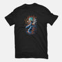 Vegito-womens fitted tee-coldfireink