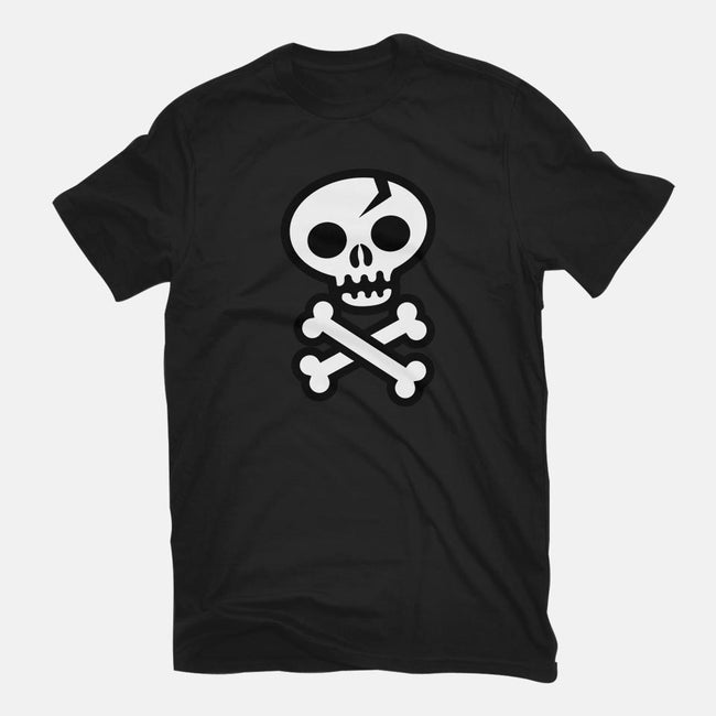 Skull and Crossbones-mens long sleeved tee-wotto