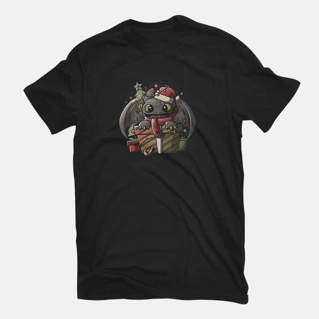 Dragon Gift-womens fitted tee-eduely