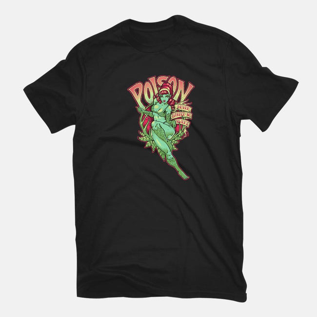 Poison Never Tasted So Sweet-womens fitted tee-CupidsArt