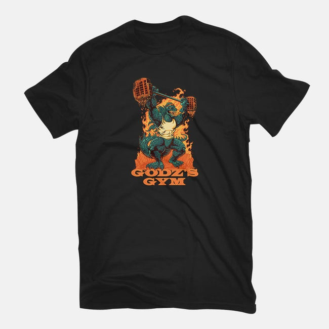 Godz's Gym-youth basic tee-brianallen