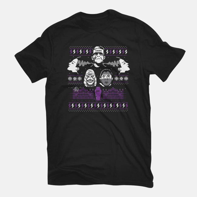 Festive Fright-womens fitted tee-GordonB
