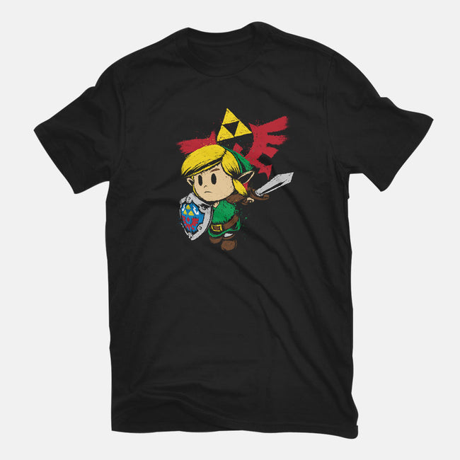 Hylian Hero-youth basic tee-DrMonekers