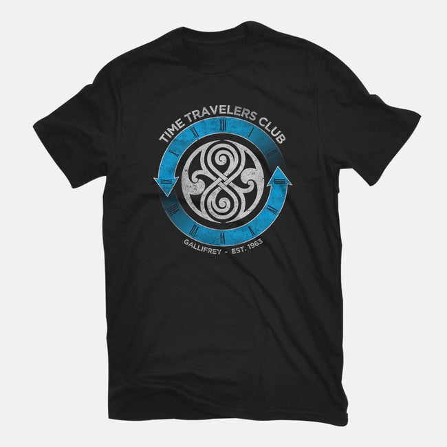 Time Travelers Club-Gallifrey-womens basic tee-alecxpstees