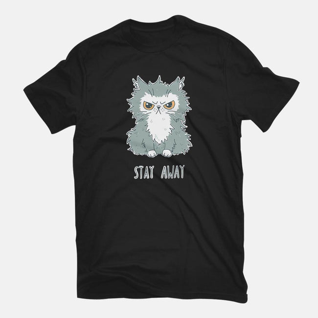 Stay Away-mens basic tee-freeminds