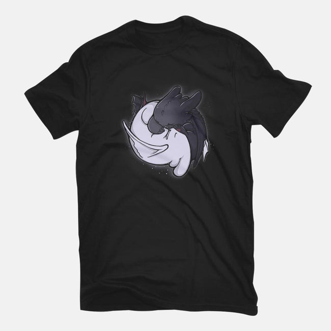 Dragon Tao-womens basic tee-xMorfina