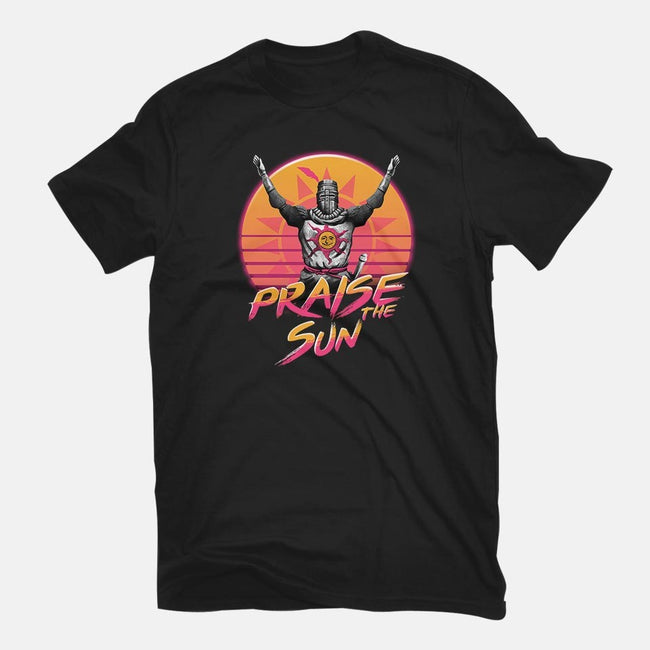 Praise the Sunset Wave-womens basic tee-vp021