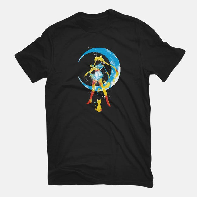 Moon Splash-womens basic tee-kharmazero