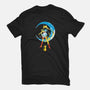 Moon Splash-womens basic tee-kharmazero