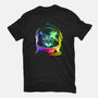 Astronaut Cat-womens basic tee-clingcling