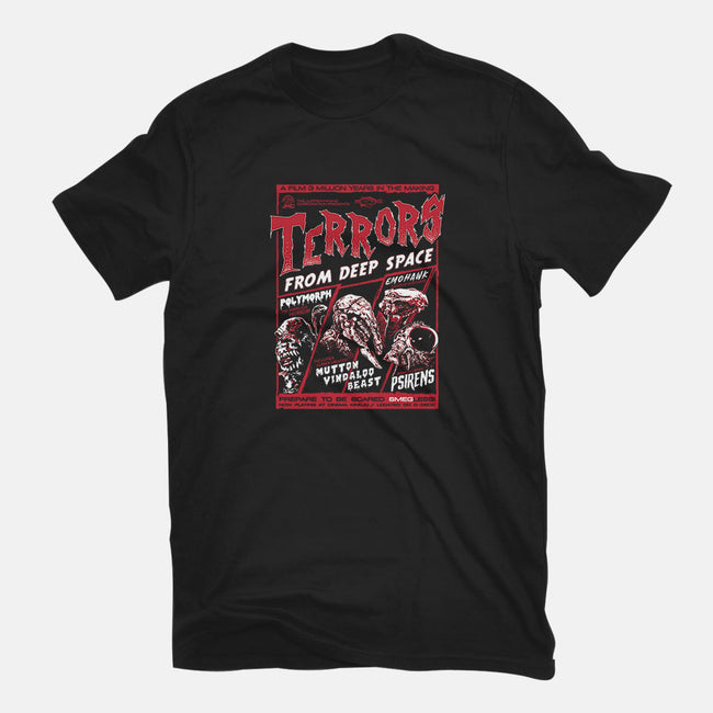 Terrors From Deep Space!-mens basic tee-everdream