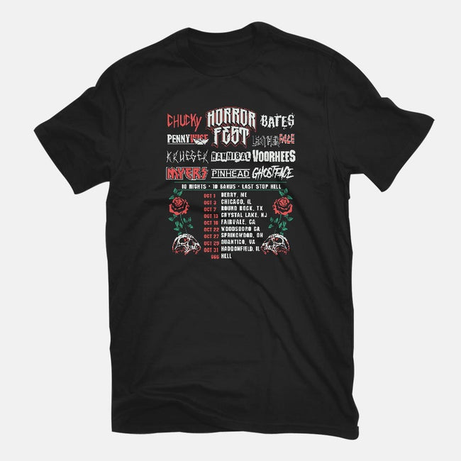Horror Fest-womens fitted tee-CoD Designs