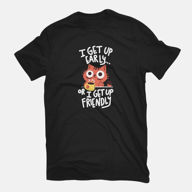 Morning Cat-womens fitted tee-TaylorRoss1