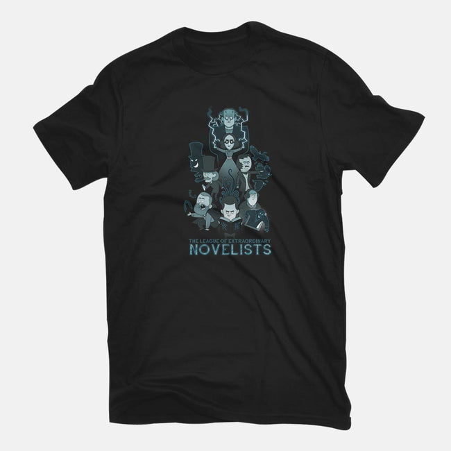 Extraordinary Novelists-mens basic tee-queenmob