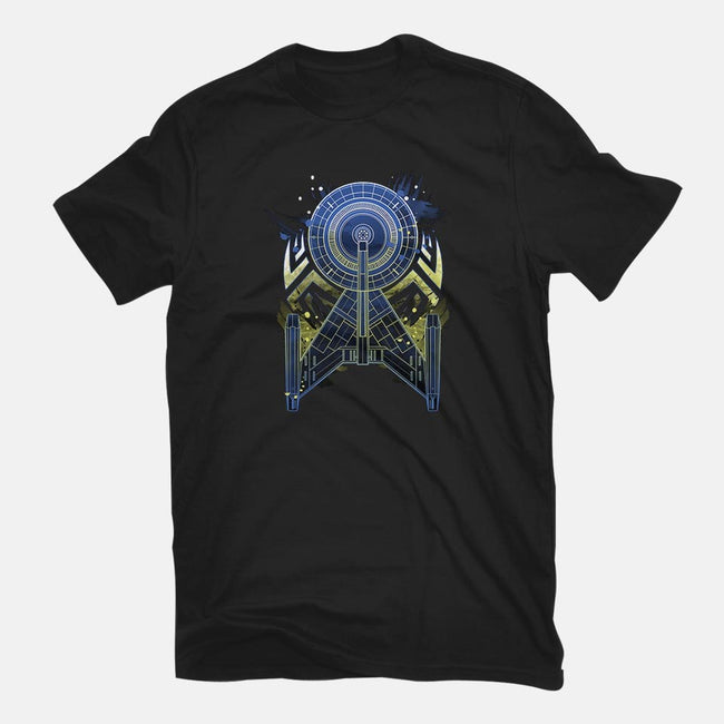 The Spaceship-womens fitted tee-xMorfina