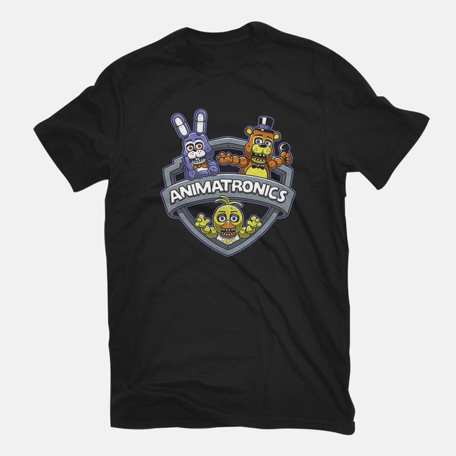 Animatronic Maniacs-womens fitted tee-adho1982