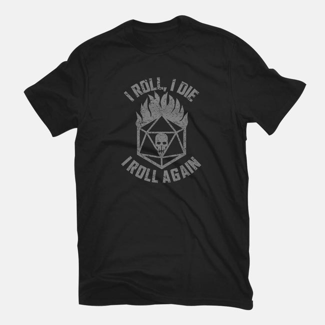 I Roll Again-womens fitted tee-flying piggie designs