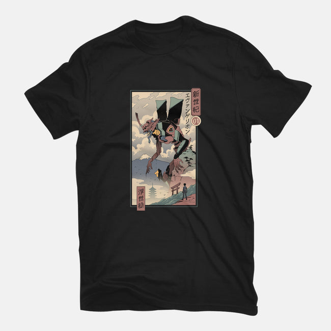 Eva Ukiyo-E-womens basic tee-vp021