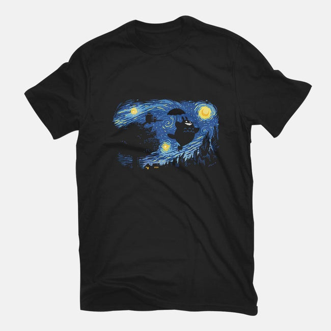 A Night for Spirits-womens fitted tee-queenmob