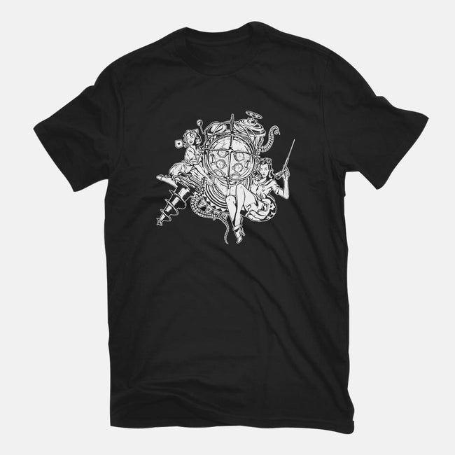 BioGraffiti-womens fitted tee-Fearcheck