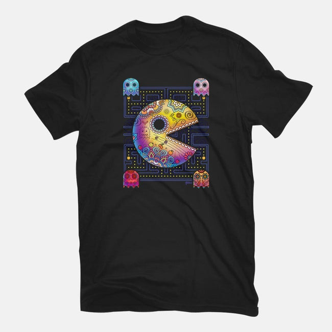 Pac Muertos-youth basic tee-MoniWolf