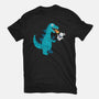 Everyone Loves Marshmallow-womens fitted tee-DinoMike