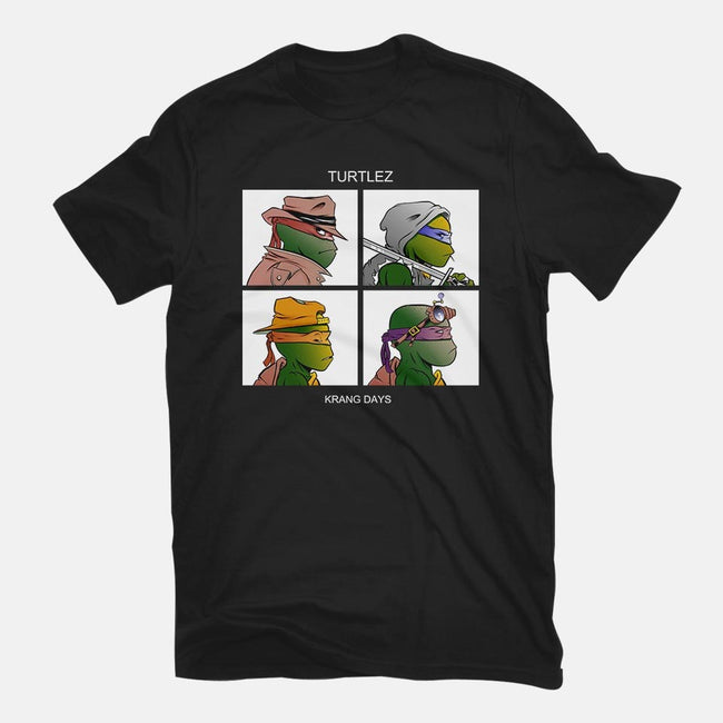 Krang Days-womens basic tee-seandore