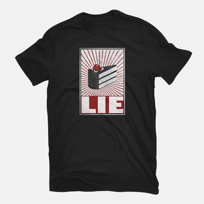 Error 404: Cake not found!-womens fitted tee-AdmConnor