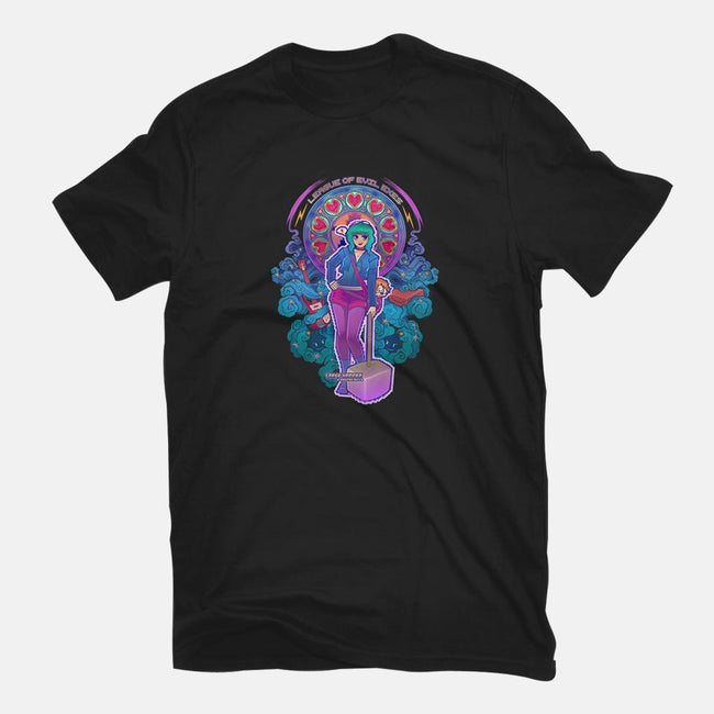 League of Evil Exes-womens fitted tee-MeganLara