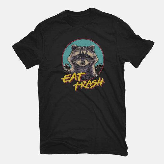 Eat Trash-womens fitted tee-vp021
