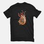 Old School Mermaid Trouble-mens basic tee-Zeeee