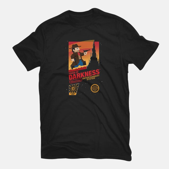 Tower of Darkness-youth basic tee-mikehandyart