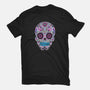 Neon Calavera-womens basic tee-wotto