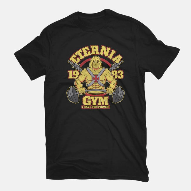 Eternia Gym-womens fitted tee-jozvoz