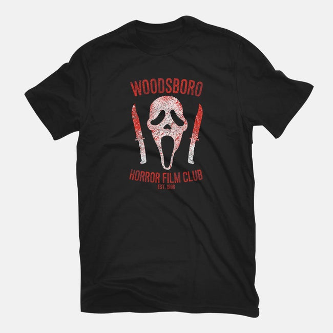 Woodsboro Horror Film Club-womens basic tee-alecxpstees