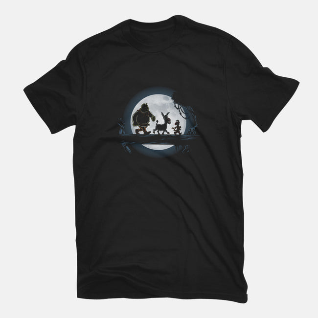 Moonlight Motto-womens fitted tee-jasesa