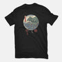 CTHULHU UKIYO-E-womens fitted tee-vp021