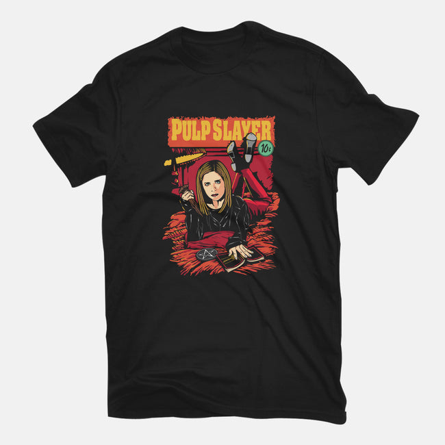 Pulp Slayer-womens fitted tee-dalethesk8er