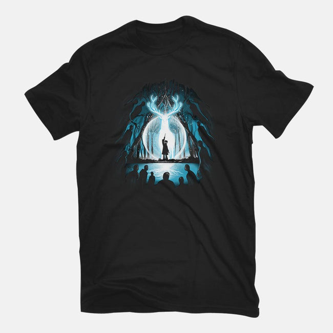 A Light In The Dark-womens fitted tee-alemaglia