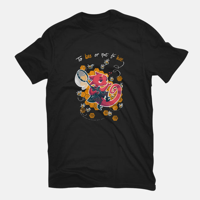 To Bee Or Not To Bee-mens long sleeved tee-theteenosaur