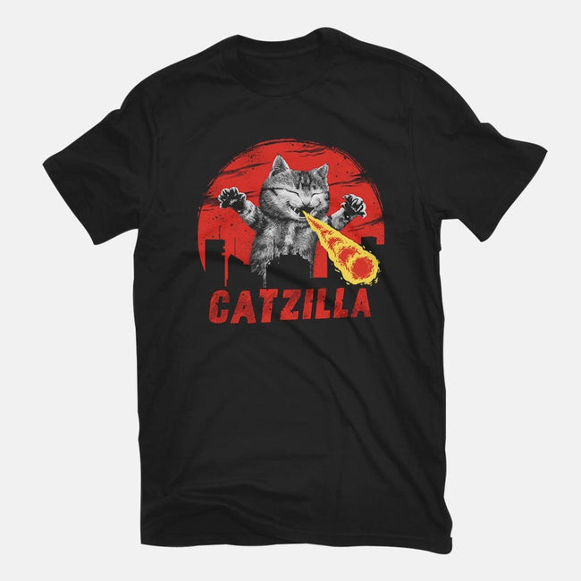 Catzilla-womens basic tee-vp021