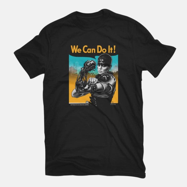 We Can Do It Furiously-womens basic tee-hugohugo