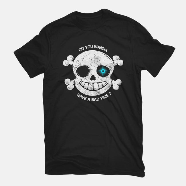 Do You Wanna Have a Bad Time?-mens long sleeved tee-ducfrench