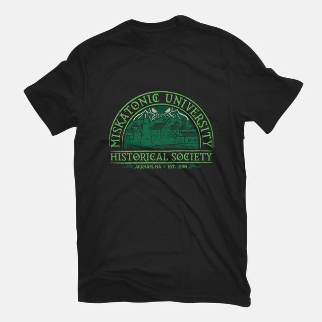 Miskatonic History Society-womens fitted tee-MJ